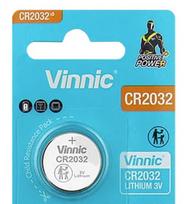 CR 2032 akumuliatorius Lithium Vinnic - pakuotėje po 1 vnt.