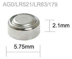 G0 akumuliatorius Vinnic Alkaline LR521/384 be pakuotės 1gb.