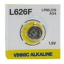 G4 akumuliatorius Vinnic Alkaline LR626/SR626/377 be pakuotės 1gb.