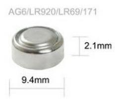 G6 akumuliatorius Vinnic Alkaline LR921/SR920/371 be pakuotės 1gb.