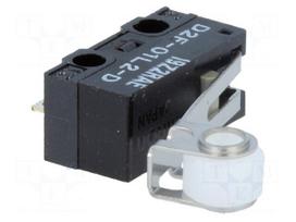 Microswitch SNAP ACTION | with lever (with roller) | SPDT | Pos: 2