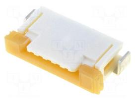 Connector: FFC (FPC) | horizontal | PIN: 5 | ZIF | SMT | 1A | tinned | 1mm