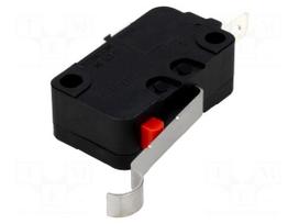 Microswitch SNAP ACTION | with lever with roller simulation