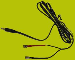 Forest | Trail camera Cable with connectors for connecting 12V or 6V external batteries.