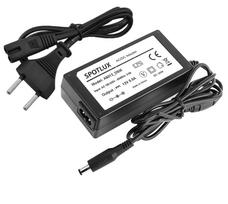 Maitinimo blokas 60W 12V 5A 5.5/2.1mm IP20 plastikinis stalinis Spotlux laido rinkinys