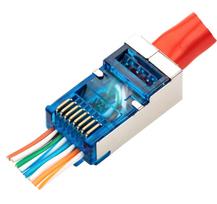 EZ RJ45 CAT6, CAT5E easy connector for LAN cables | Pass through