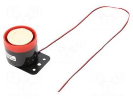 Sound transducer: siren | 24VDC | 150A | Ø: 54mm | H: 47mm | L: 71mm
