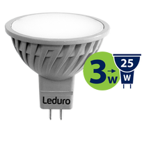 MR16 LED LEMPUTĖ PL-MR16-21179 3W 90° GU5.3 250lm 3000K AC/DC12V