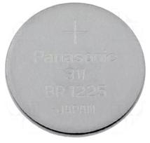 Baterija: ličio; 3V; BR1225, moneta; ̈12x2,5 mm; 48 mAh