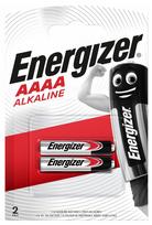 25A/AAAA baterija 1,5V Energizer Alkaline MN2500 pakuotėje po 2 vnt.