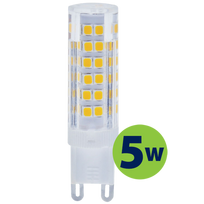 LED LEMPUTĖ PL-G9-21054 5,5W 500lm 360° G9 2700K 16X62mm 220-240V