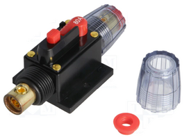 Saugiklis: automatinis | automobilių | 80A | juoda | 12÷48VDC | 4,2x10x4,2 mm