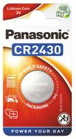 CR2430 baterijos 3V Panasonic ličio pakuotėje po 1 vnt.