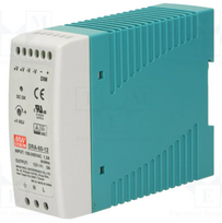 Maitinimas: perjungiamas | 60W | 12VDC | 12÷15VDC | 5A | 90÷264VAC