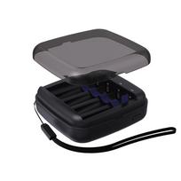 AA/AAA įkroviklis 1.5V Li-ion/1.2V Ni-MH su USB išvestimi (avariniam įkrovimui iš baterijų)