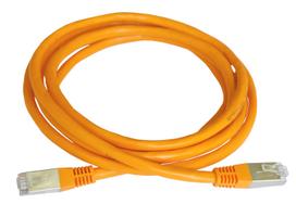 Patch cord : Patch Tinklo Kabelis : Patch cable : 50m | CAT5E | UTP | 50 m | ElectroBase® |Oranžinė