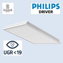 LED skydelis UGR19. 40W 4000K 595x595x34mm baltas rėmelis su Philips valdymo bloku