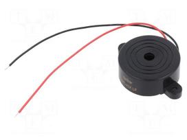 Sound transducer: piezo signaller | with built-in generator