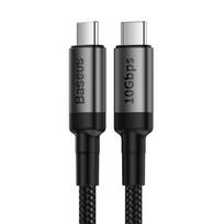 USB-C KABELIS PD 3.1 Gen2 100cm Baseus Cafule CATKLF-SG1 5A 100W didelės spartos duomenų tr. 10Gbps