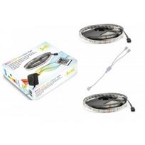 10 metrų spalvingas RGB 150LED 12V LED juostelių rinkinys su nuotolinio valdymo pultu ir Y skirstytu