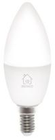DELTACO LED lemputė, E14, WIFI 2.4GHZ, 5W, 470LM, reguliuojamas, 2700K-6500K, 220-240V
