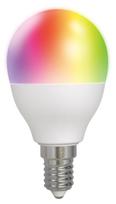 DELTACO LED lemputė, E14, WIFI 2.4GHZ, 5W, 470LM, reguliuojamas, RGB, 2700K-6500K, 220-240V