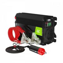 Inverteris | Automobilio įtampos keitiklis | nuo 12V iki 230V | 300W/600W
