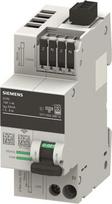 Siemens Schutzschaltgerät Elektron. 2TE ECPD 1+N RCD Typ F 30mA 16A (5TY1350-3MF16)