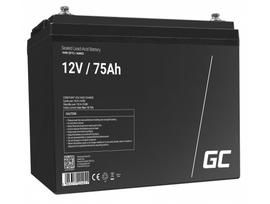 „Green Cell™“ | 12 V 75 Ah akumuliatorius :: Švino-rūgšties akumuliatorius :: AGM :: L tipo gnybtas