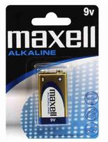6LR61/9V baterijos Maxell Alkaline pakuotėje po 1 vnt.