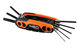 HEX Key Set With Handle: 1.5, 2, 2.5, 3, 4, 5 ,6, 8mm