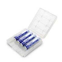 Baterija AAA R03 750mAh (min 680mAh) 1.5V XTAR Li-ion pack 4gb. Komplektuojama su dėžute