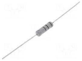 Resistor: metal oxide | 330Ω | THT | 3W | ±5% | 500V | Ø0.75x33mm | Ø5x15mm