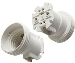 Lempos laikiklis (kasetė) / COKOLS E27 plastikas