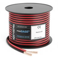Profesionalus garsiakalbio laidinis laidas, bedeguonies varis (OFC) ProBase™, 2x0,50 mm2, 100 m, LSZ