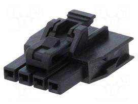 Connector: wire-board | plug | female | PIN: 4 | Nano-Fit | UL94V-0 | 1x4