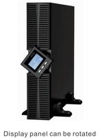 Online UPS Rack model 6kVA (2U) without batteries, possibility to add 2nd battery blocks | 16x12/7Ah