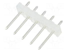 Connector: wire-board | male | PIN: 5 | straight | for cable | THT | 7A