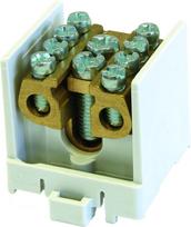 HLACK A 35mm 1 pole with 4 x outgoing terminals 25mm