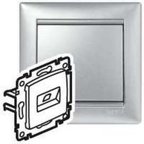 RJ45 SOCKET CAT6 UTP 1E ALU