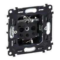 2P+E socket with shutters Valena InMatic -screw terminals -German std-16A-250V