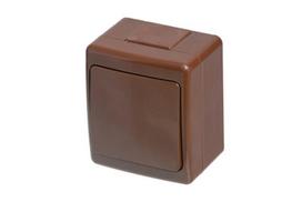 BETA switch surface brown IP44