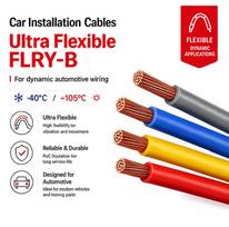Viela;FLRY-B;suvyta;Cu;1mm2;PVC;geltona;60V;100m;klasė:5