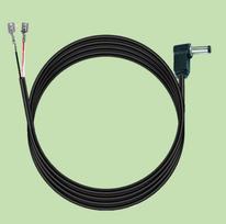 Forest | Trail camera Cable with connectors for connecting 12V or 6V external batteries.