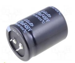 Kondensatorius: elektrolitinis | SNAP-IN | 470uF | 450VDC | Ø35x45mm | ±20 %