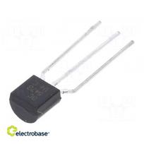 Tranzistorius: NPN | bipolinis | 45V | 0,1A | 500mW | TO93