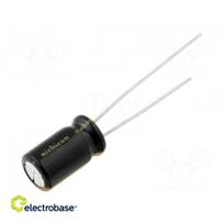 Kondensatorius: elektrolitinis | THT | 1000uF | 63VDC | Ø16x25mm | Žingsnis: 7,5 mm