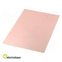 Laminatas | FR4 | 1,5 mm | Ilgis: 297 mm | P: 210 mm | Danga: varis