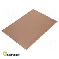 Laminatas | FR4 | 1,5 mm | Ilgis: 297 mm | P: 210 mm | Danga: varis