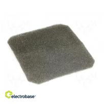 Ventiliatoriaus priedai: filtras | 92x92x2,5 mm | Ventiliatoriaus matmenys: 92x92mm